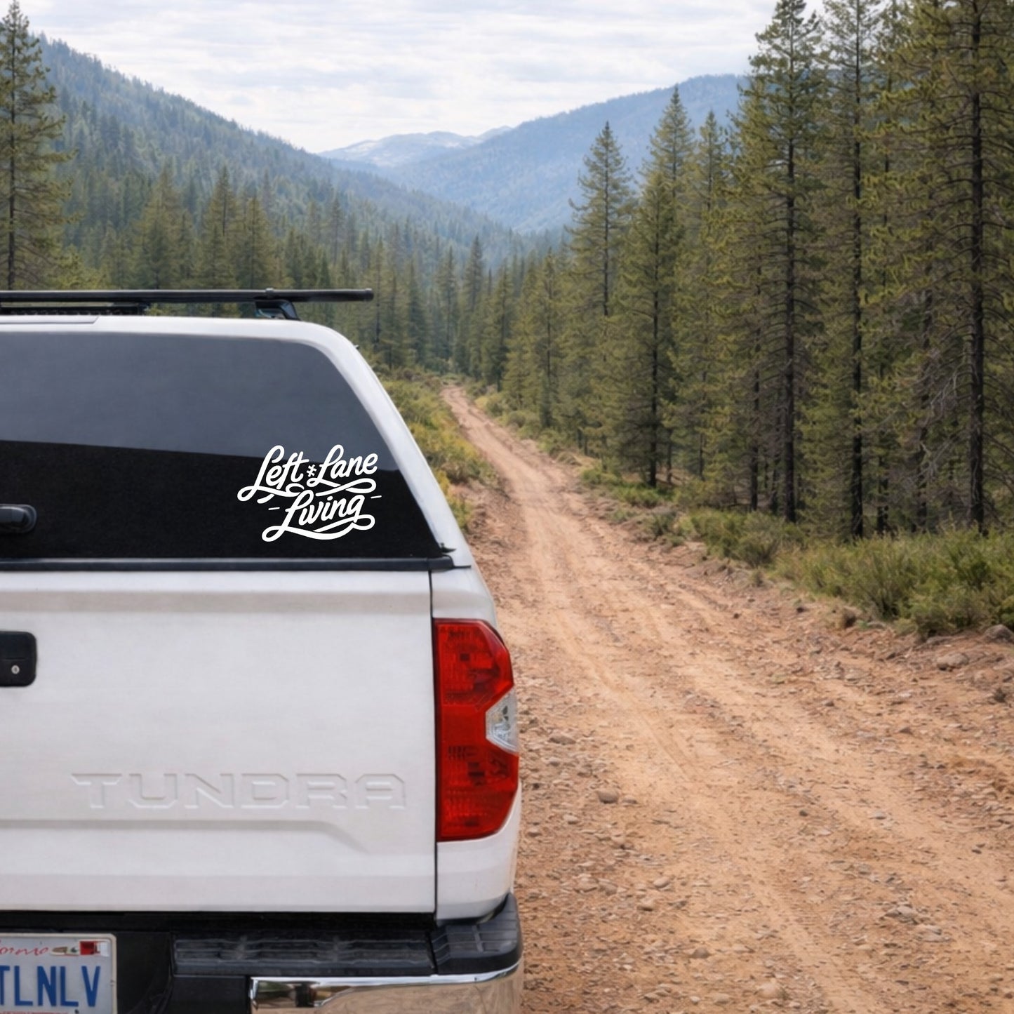 Left Lane Living Logo Decal