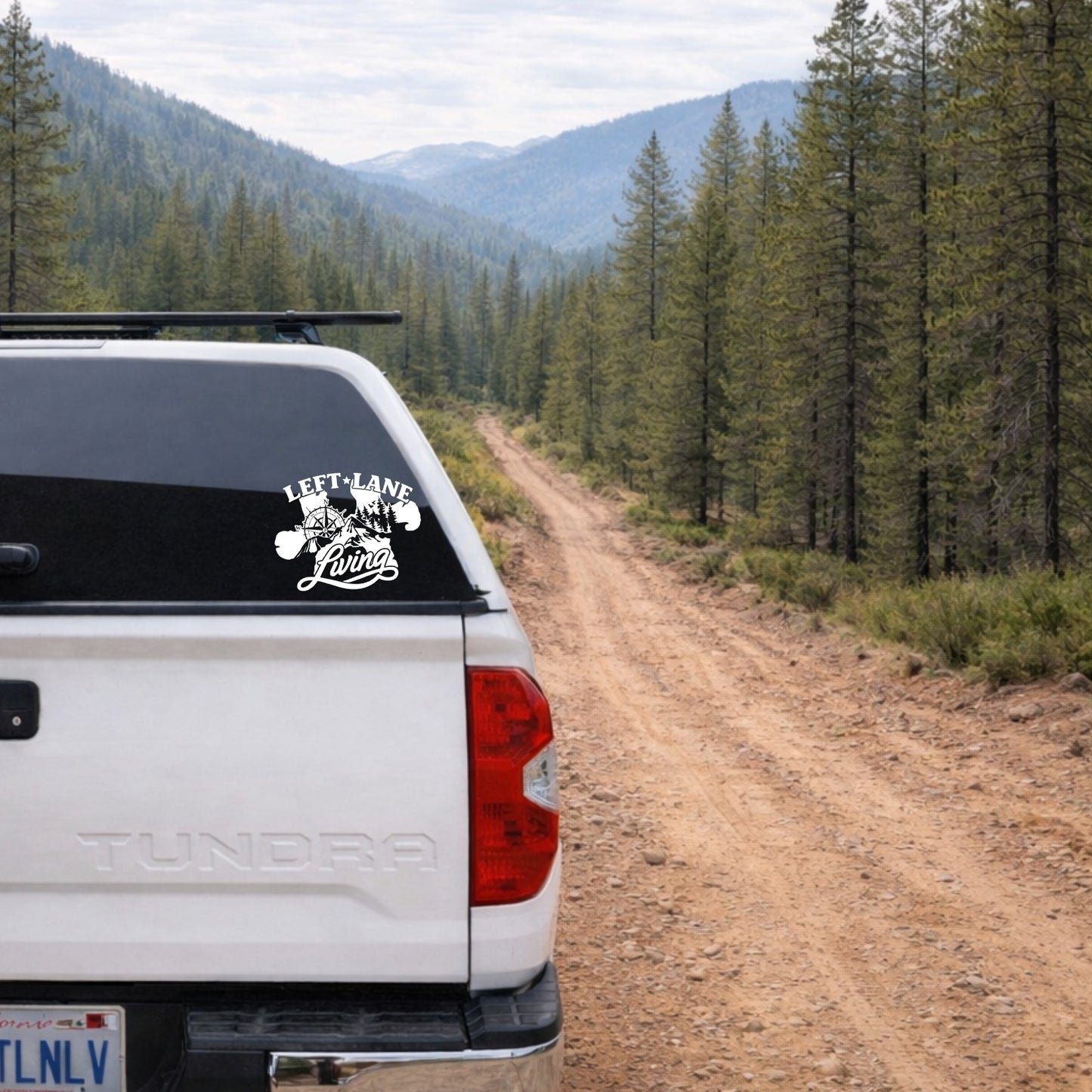 Left Lane Living Puzzle Piece Decal
