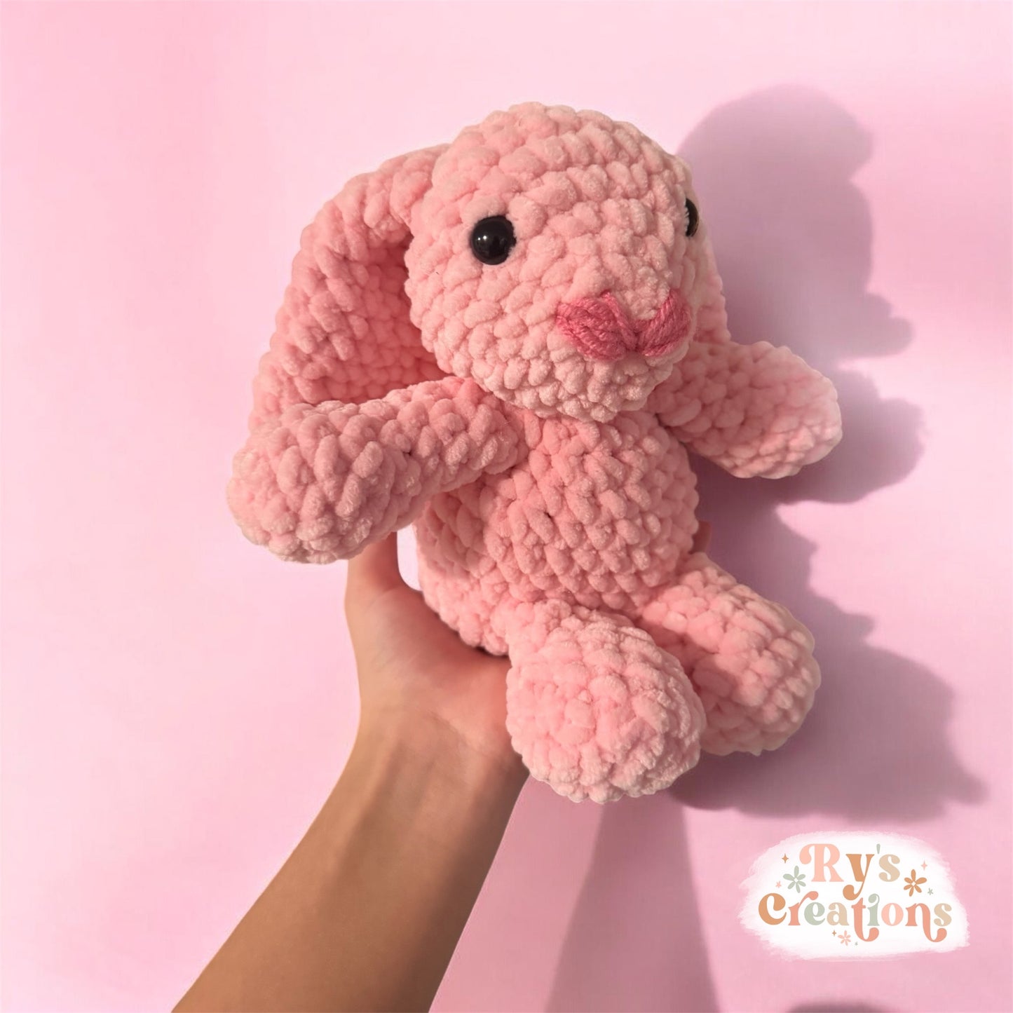 Pink Bunny Plushie