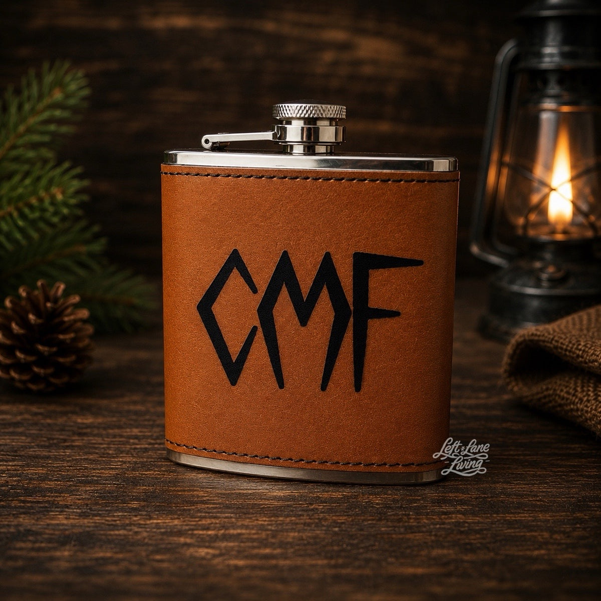CMF Leatherette Flask