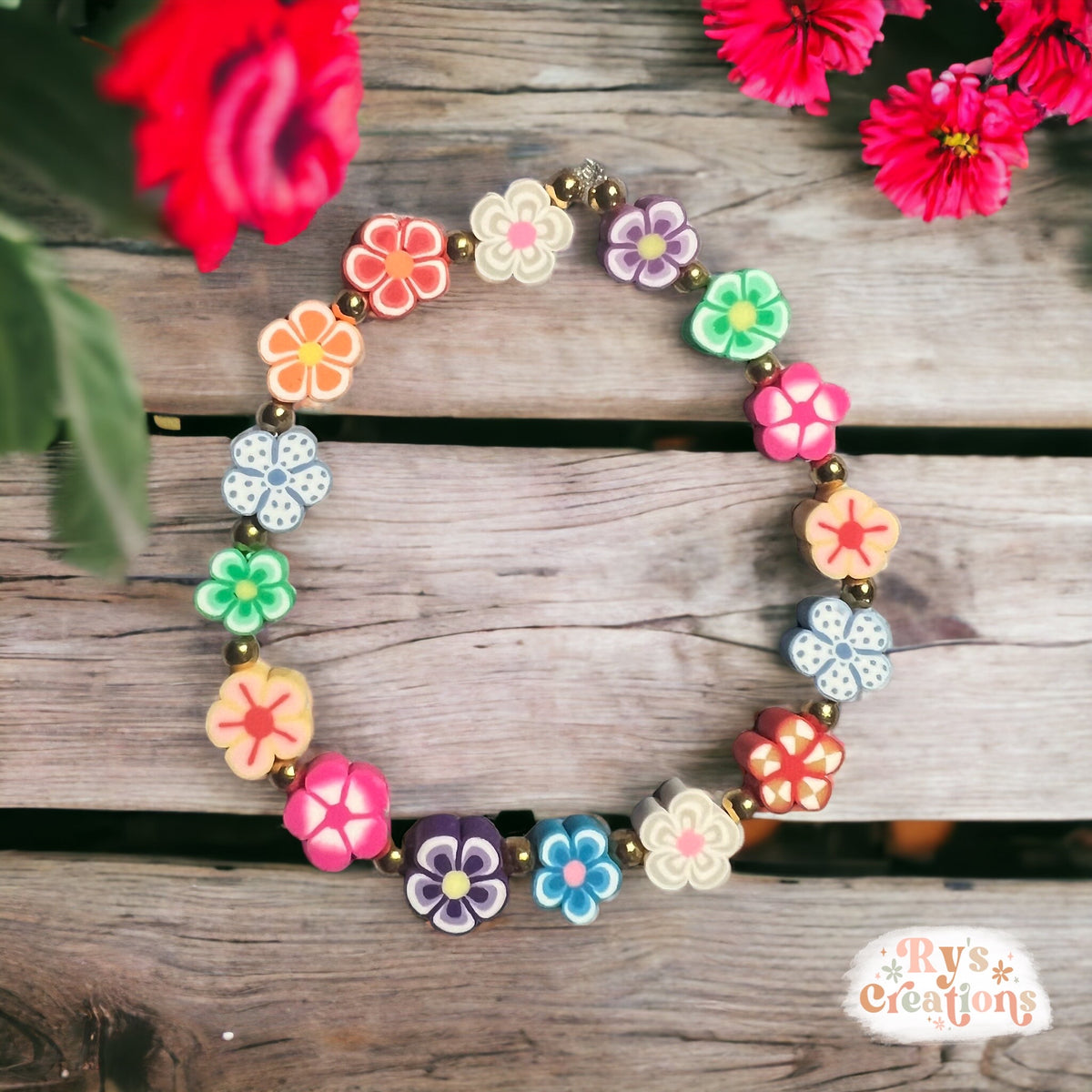 MADE TO ORDER - Flower Bracelet
