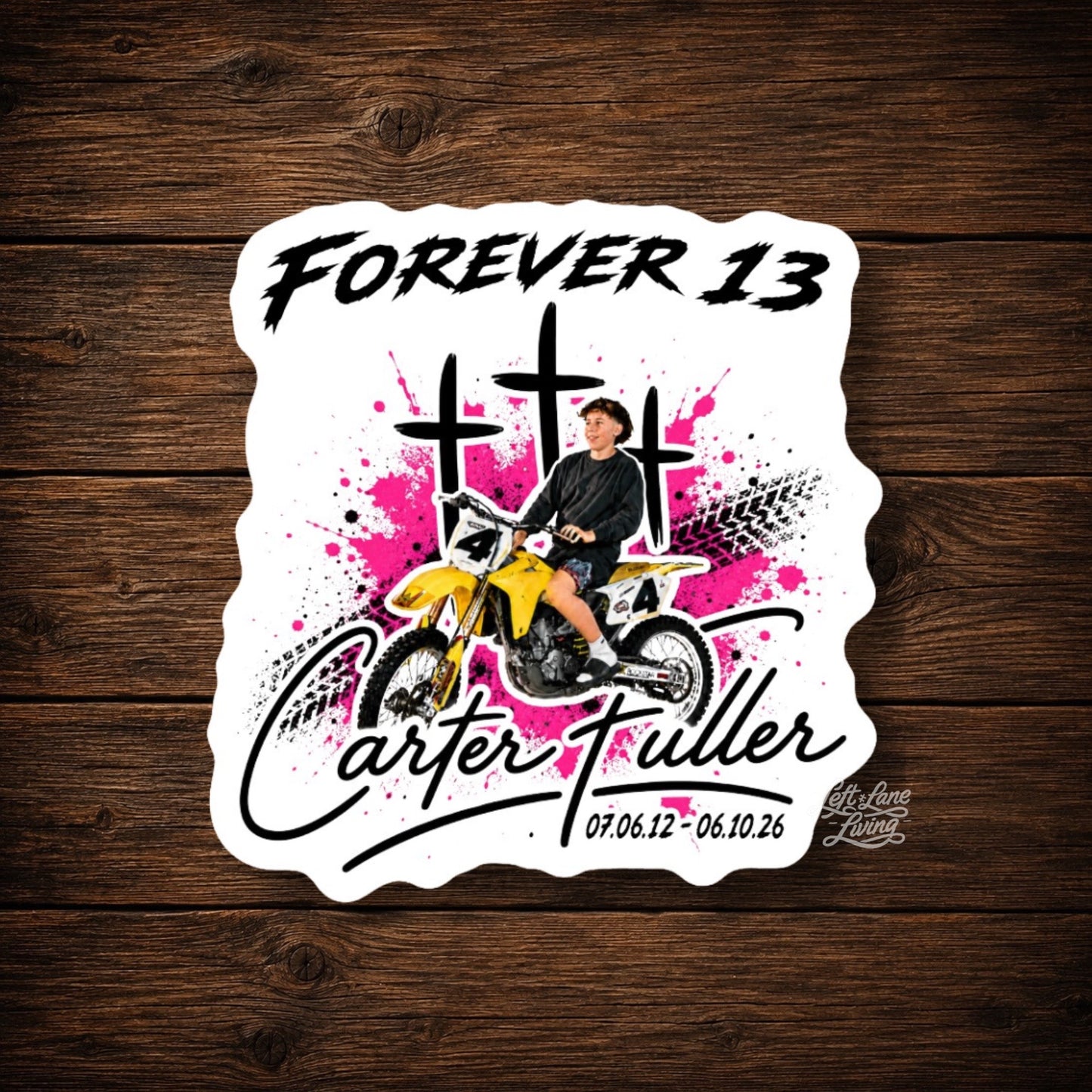 Forever 13 Memorial Sticker